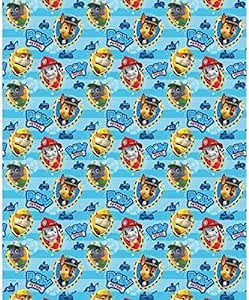 Paw Patrol Wrapping Paper x 4 Metre Roll