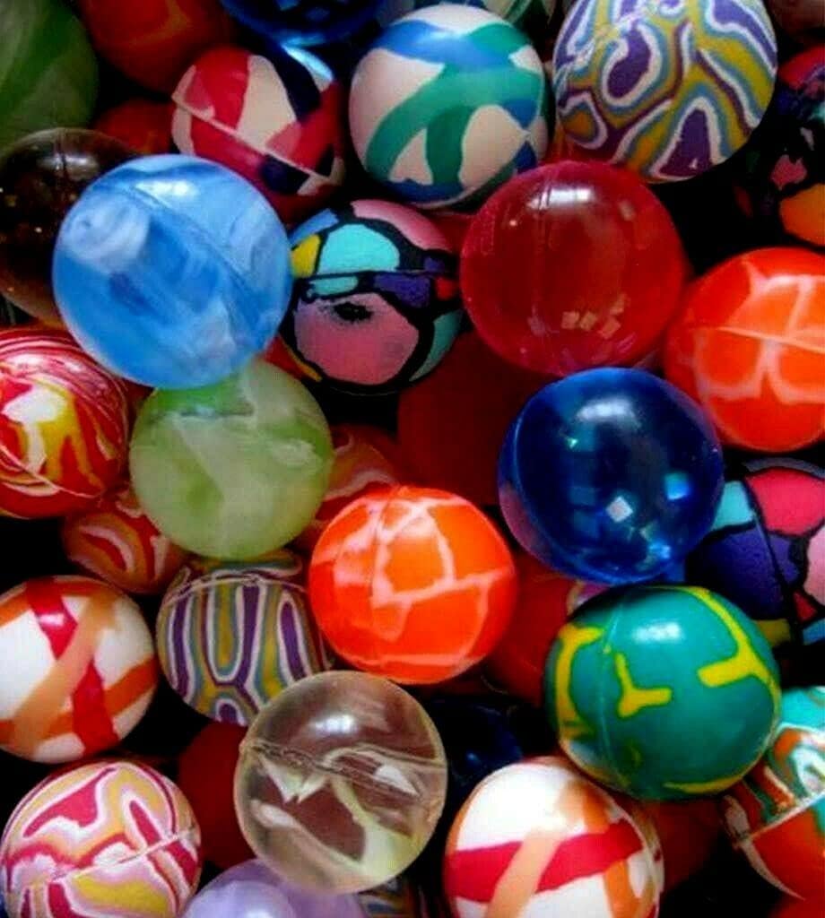 Pack of 50 Jet Bouncy Balls - Perfect for Party Bags - Limited Time promotion