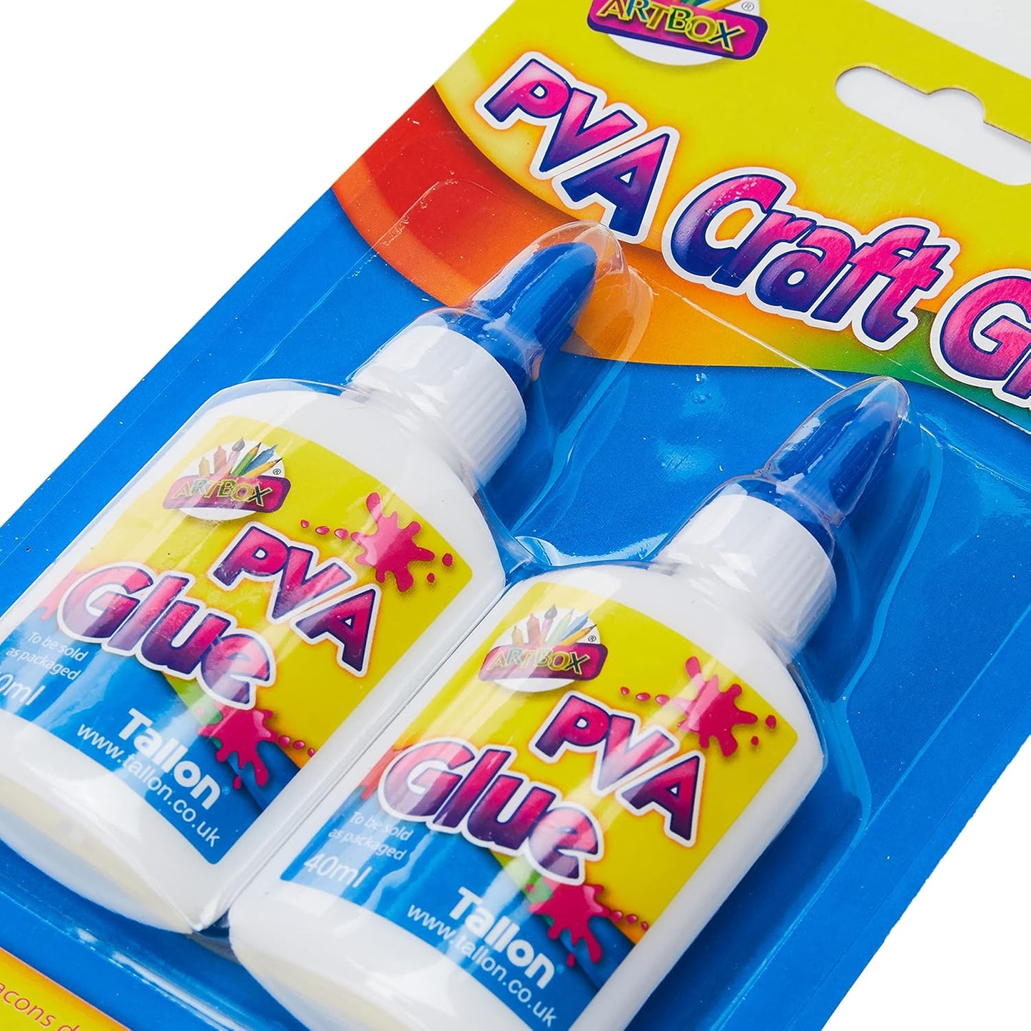 π§΄ 2 x 40ml White PVA Glue Bottles β Stick with It! ποΈ