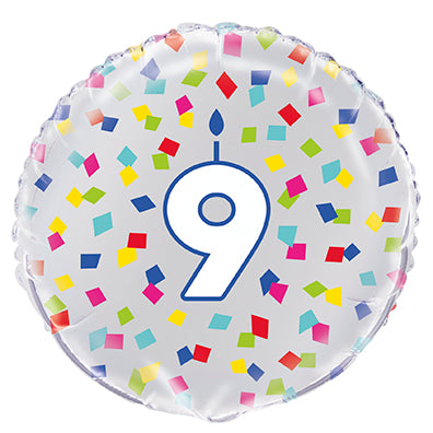 Foil Balloons Age Birthdays