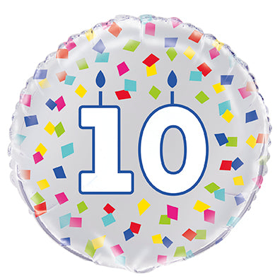 Foil Balloons Age Birthdays