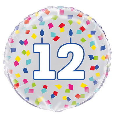 Foil Balloons Age Birthdays