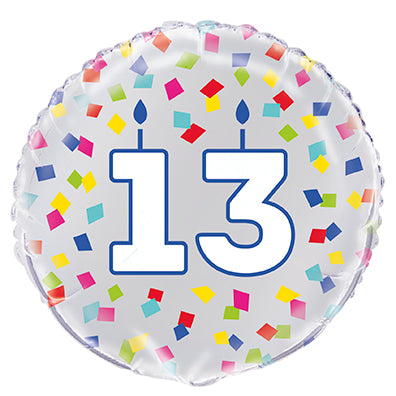 Foil Balloons Age Birthdays