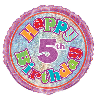 Foil Balloons Age Birthdays