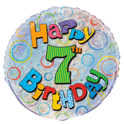Foil Balloons Age Birthdays