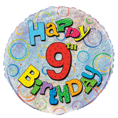 Foil Balloons Age Birthdays