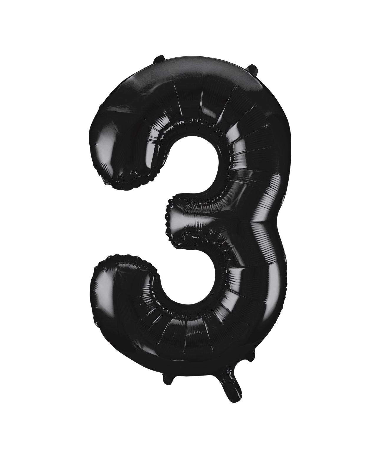 Large foil Number Balloons 8 Different colours Inflate with Air or Helium