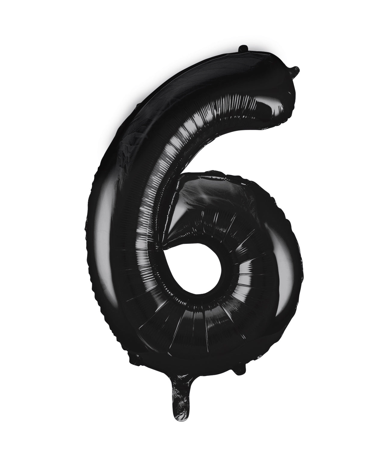 Large foil Number Balloons 8 Different colours Inflate with Air or Helium