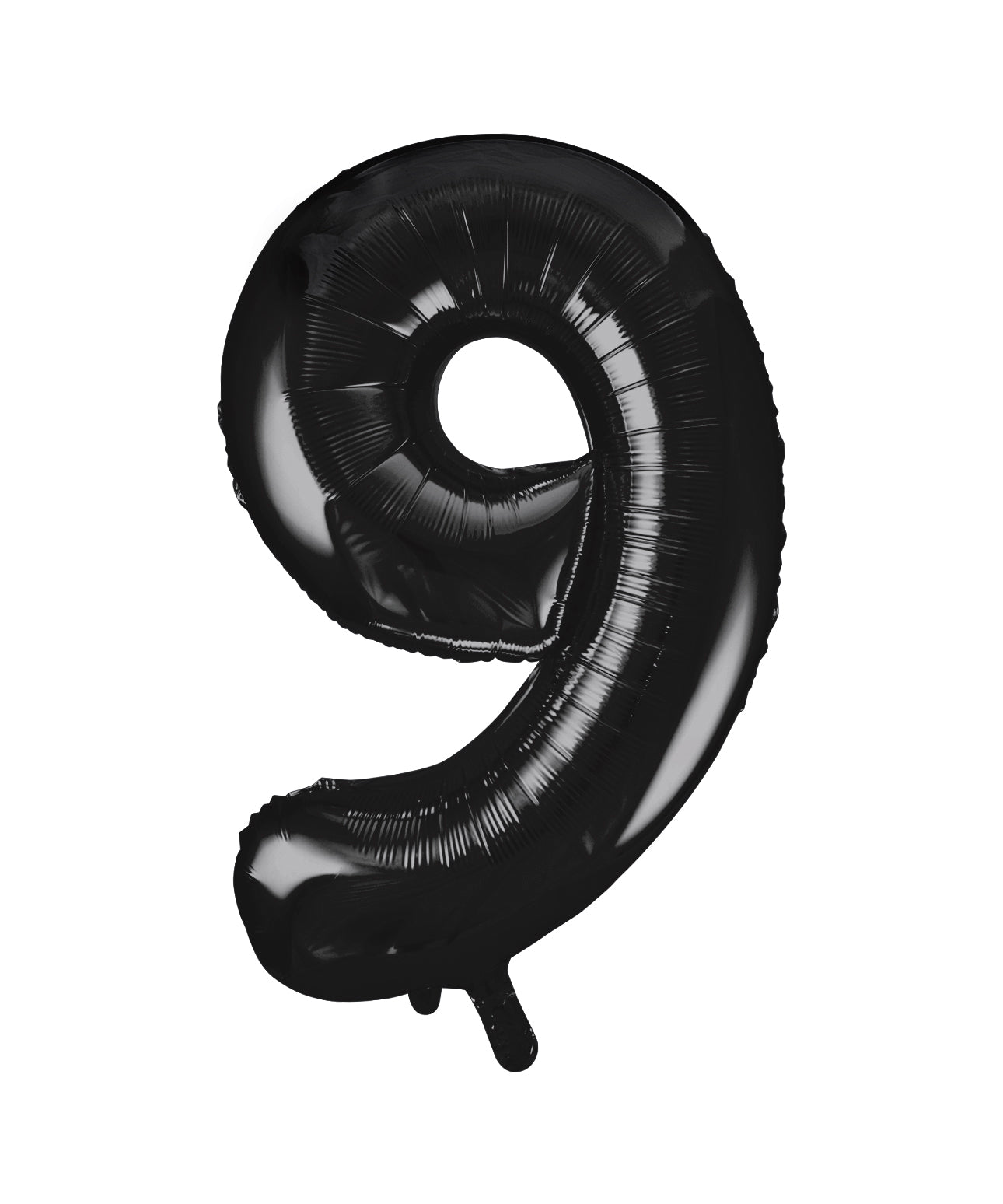 Large foil Number Balloons 8 Different colours Inflate with Air or Helium