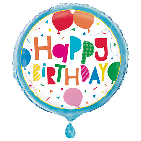 Foil Balloons - Happy Birthday