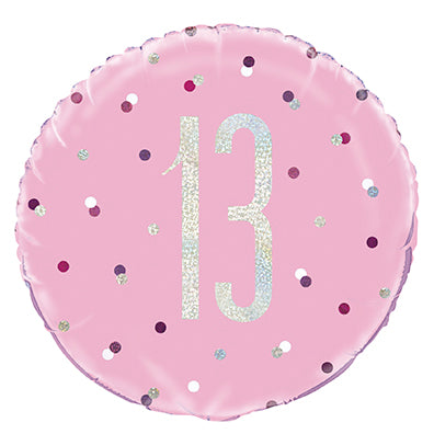 Foil Balloons Age Birthdays