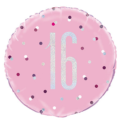 Foil Balloons Age Birthdays