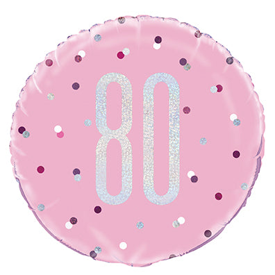Foil Balloons Age Birthdays
