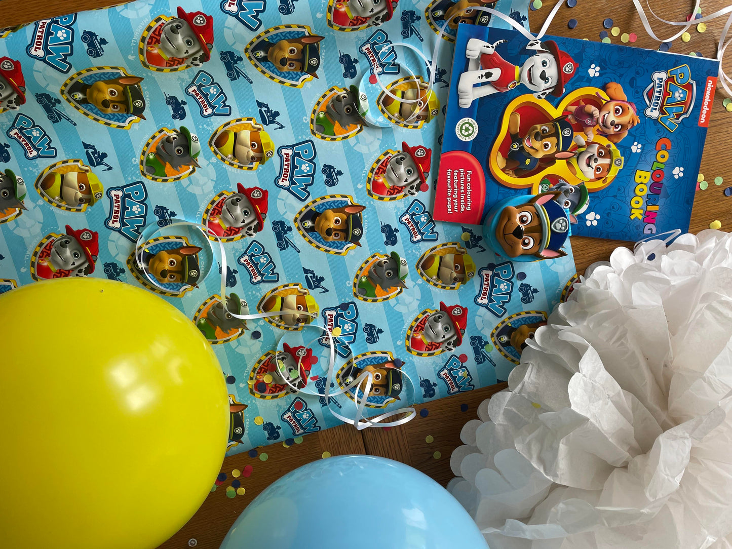 Rolls of Wrapping Paper