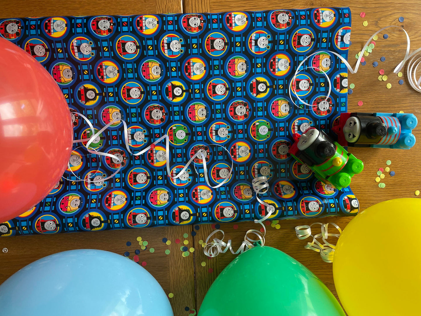 Rolls of Wrapping Paper