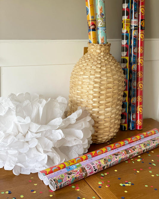 Rolls of Wrapping Paper
