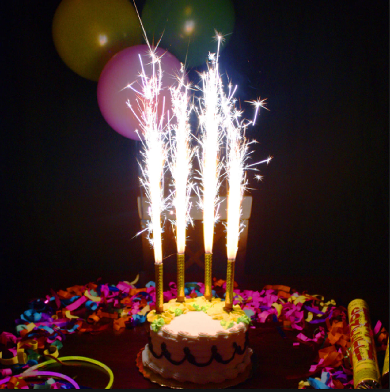 Cake Decoration Fountain Candles